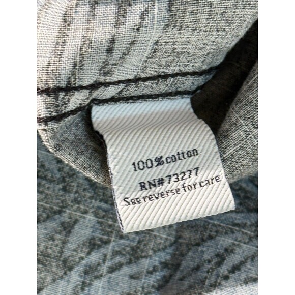 CROFT&BARROW Men's Short Sleeve Button Down Floral Hawaiian Shirt Medium - Picture 5 of 6